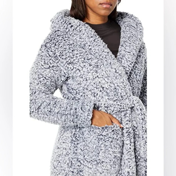 Avec Les Filles Melange Fleece Coatigan - Picture 2 of 5